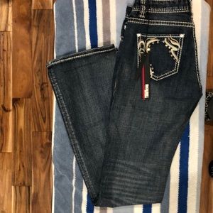 Brand new rock n roll cowgirl jeans